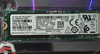 Лот: 25777824. Фото: 1. Ssd m2 2280, Samsung 512Gb. SSD-накопители