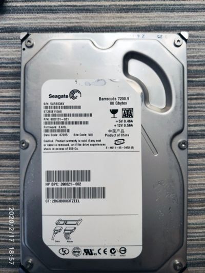 Лот: 15538803. Фото: 1. Жесткий диск Seagate 80 Gb. Жёсткие диски (HDD)