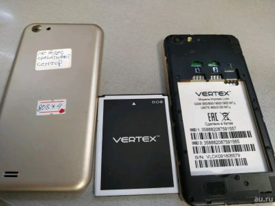 Лот: 14475774. Фото: 1. *Телефон Vertex impress Luck глючит... Смартфоны