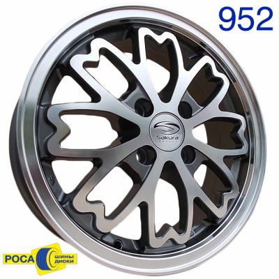 Лот: 3411927. Фото: 1. Комплект дисков Sakura Wheels... Диски