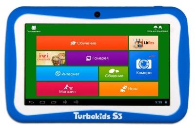 Лот: 4654046. Фото: 1. Планшет TurboKids S3 Blue -/7... Планшеты