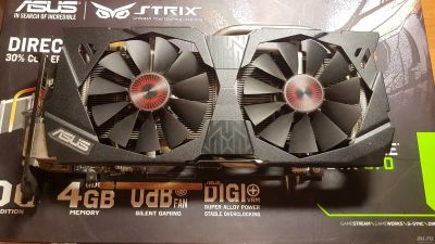 Лот: 18222192. Фото: 1. Видеокарта Asus Strix GeForce... Видеокарты