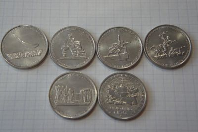 Лот: 8687172. Фото: 1. Набор монет 5р. - 2015г. Россия после 1991 года