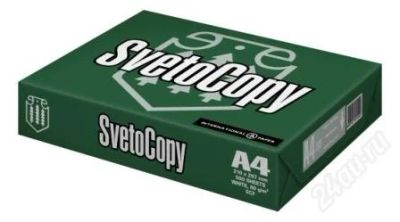 Лот: 2884467. Фото: 1. Бумага Svetocopy A4. Бумага
