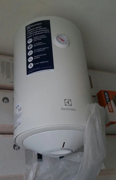 Лот: 14794269. Фото: 1. Водонагреватель (новый) Electrolux... Водонагреватели, бойлеры