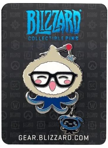 Лот: 24552683. Фото: 1. Значок Blizzard Overwatch Pachimeiri... Другое (сувениры, подарки)