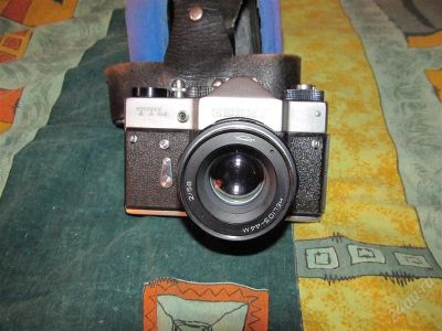Лот: 1268653. Фото: 1. фотоаппарат зенит ttl. Плёночные зеркальные