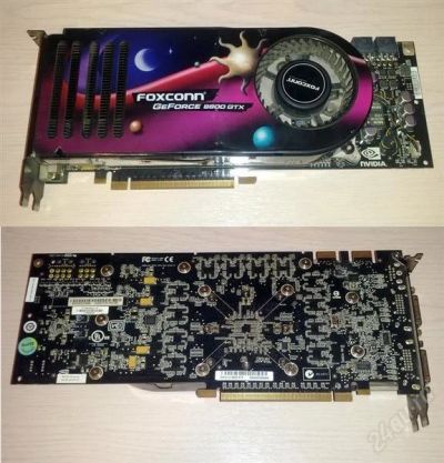 Лот: 1795363. Фото: 1. с дефектом GeForce 8800GTX 768Mb... Видеокарты