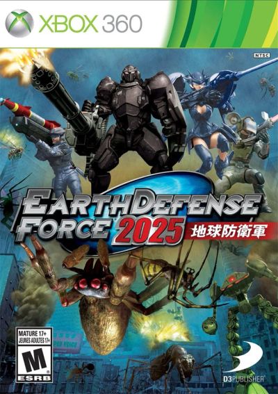 Лот: 10215854. Фото: 1. EarthDefense Force 2025, лицензионный... Игры для консолей