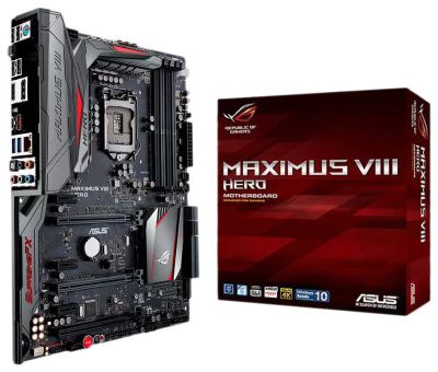 Лот: 16705336. Фото: 1. Материнская плата ASUS MaXIMuS... Материнские платы