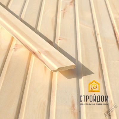 Лот: 5574138. Фото: 1. Вагонка (евровагонка, софтлайн... Древесина, пиломатериал