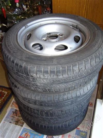 Лот: 1457773. Фото: 1. Б/у Hankook Optimo K715 175/65R14... Шины