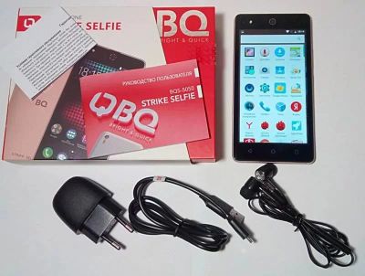 Лот: 9828623. Фото: 1. BQ Mobile BQS-5050 Strike Selfie. Смартфоны