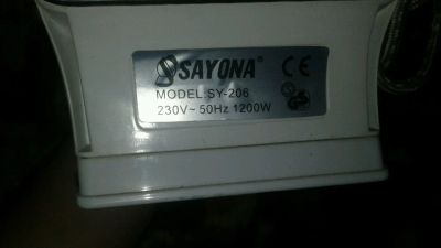 Лот: 12009447. Фото: 1. Утюг. Утюги, парогенераторы, отпариватели