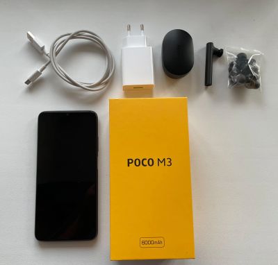 Лот: 18088664. Фото: 1. Poco M3 (Black, 64 Гб). Смартфоны