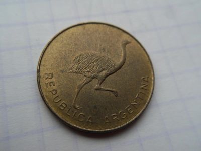 Лот: 8449907. Фото: 1. Аргентина 1 сентаво 1987. Америка