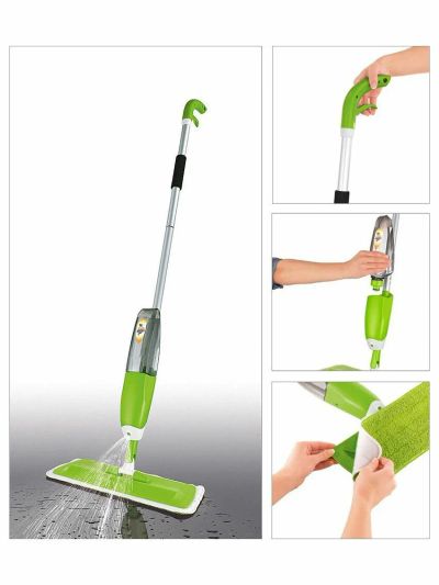 Лот: 15868334. Фото: 1. Bоomjoy Швабра Spray-mop+насадка... Инвентарь для уборки