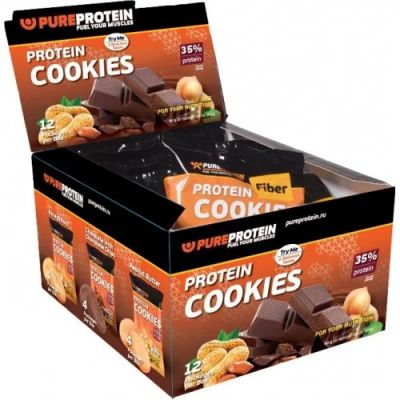 Лот: 8789774. Фото: 1. Уценка.Cookies 35 % от PureProtein... Спортивное питание, витамины
