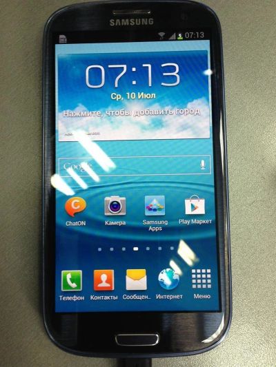 Лот: 2074019. Фото: 1. Samsung Galaxy SIII (i9300) (куплен... Смартфоны