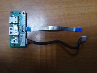Лот: 15563262. Фото: 1. Плата с разъемом USB порта и разъемом... Платы расширения, контроллеры, доп. порты