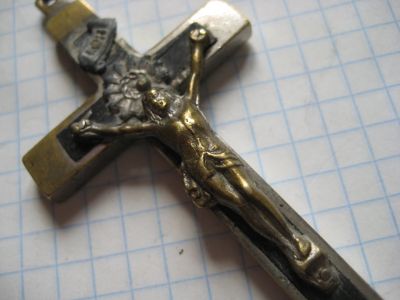 Лот: 18949837. Фото: 1. Распятие Христово !Старый немецкий... Другое (значки, медали, жетоны)