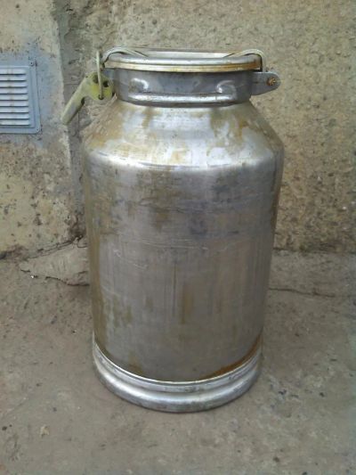 Лот: 3996759. Фото: 1. Фляга алюминиевая 25 литров. Баки, ёмкости