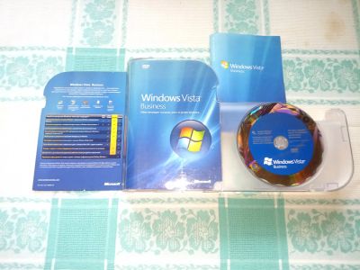 Лот: 22993376. Фото: 1. Microsoft Windows Vista Business... Системные