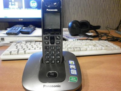 Лот: 3458488. Фото: 1. Радиотелефон Panasonic KX-TG6411RU. DECT и радиотелефоны