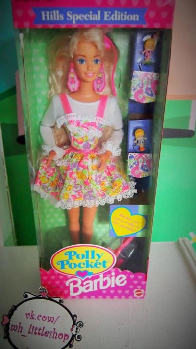 Лот: 6607978. Фото: 1. Polly pocket Barbie кукла Барби... Куклы и аксессуары