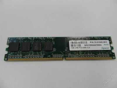 Лот: 2483932. Фото: 1. Оперативная память DDR2 PC4300... Оперативная память