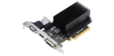 Лот: 12592043. Фото: 1. Видеокарта GT 710 2Gb DDR3. Видеокарты