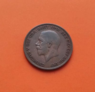 Лот: 19138729. Фото: 1. 1 пенни 1928 года. Великобритания... Великобритания и острова
