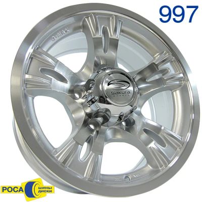 Лот: 4103246. Фото: 1. Диски новые Sakura Wheels 2513... Диски