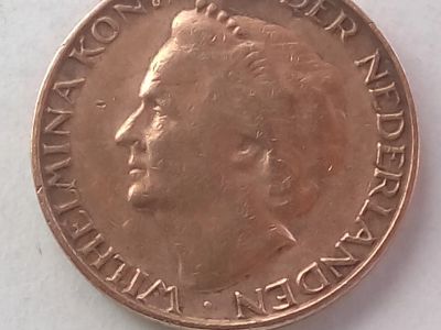 Лот: 15932895. Фото: 1. Монета Нидерландов 1 цент, 1948... Европа