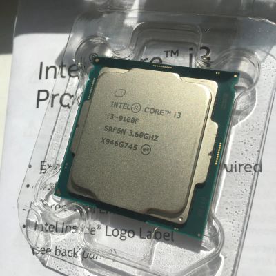 Лот: 20540419. Фото: 1. Процессор intel core i3 9100f. Процессоры