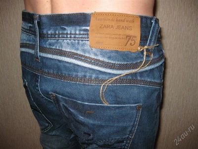 Лот: 1149434. Фото: 1. Джинсы ZARA. Брюки, джинсы, шорты