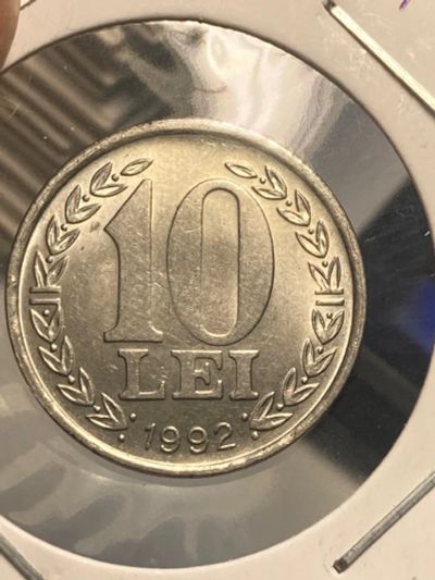 Лот: 19869334. Фото: 1. Румыния 10 леев, 1992. Европа