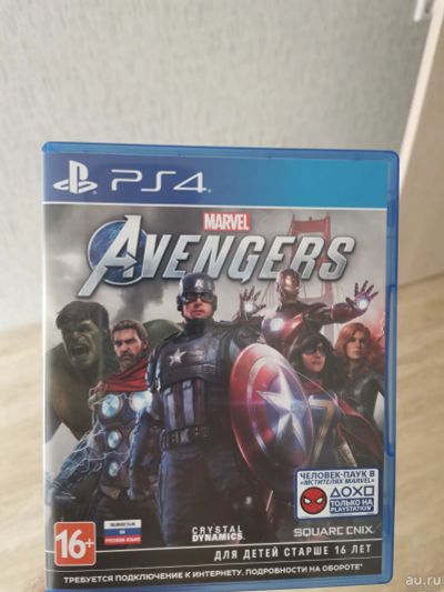 Лот: 16728044. Фото: 1. Мстители Avengers PS4. Игры для консолей