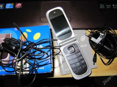 Лот: 1506856. Фото: 1. NOKIA 7020 + MicroSD 2 Gb (Хорошая... Кнопочные мобильные телефоны