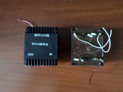 Лот: 25590098. Фото: 1. Трансформатор ТП15-2*110/2*10V. Трансформаторы, катушки