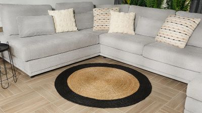 Лот: 24663896. Фото: 1. Ковер круглый Askona Home Jute... Ковры