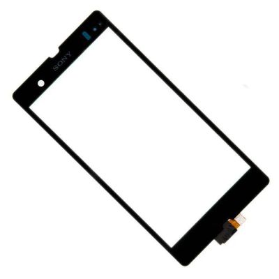 Лот: 8538402. Фото: 1. Тачскрин Sony C6603 Z черный. Дисплеи, дисплейные модули, тачскрины