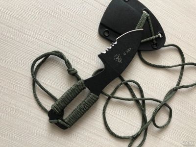 Лот: 17823165. Фото: 1. На шейный нож Key D новый. Инструмент и аксессуары для туризма