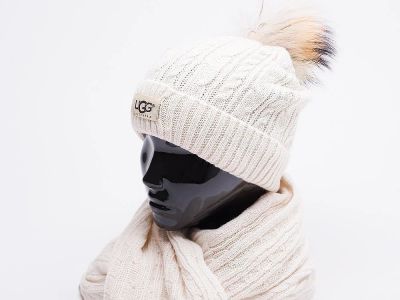 Лот: 16825488. Фото: 1. Комплект UGG( шапка,перчатки,шарф... Головные уборы