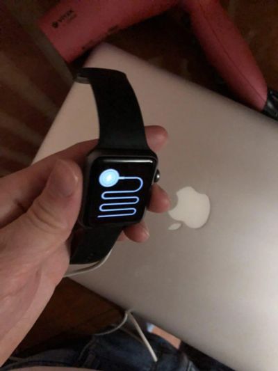 Лот: 12117633. Фото: 1. Apple Watch series 1 Space gray. Смарт-часы, фитнес-браслеты, аксессуары