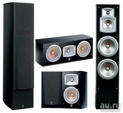 Лот: 8881218. Фото: 1. Комплект Yamaha 5.0 NS-777, NS-C444... Пассивные акустические системы
