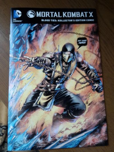 Лот: 7348695. Фото: 1. Mortal Kombat комикс из коллекционной... Другое (литература, книги)
