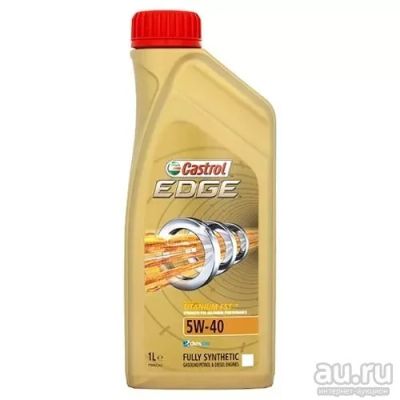 Лот: 10119356. Фото: 1. Castrol Edge titanium 5W-40 1л. Масла, жидкости