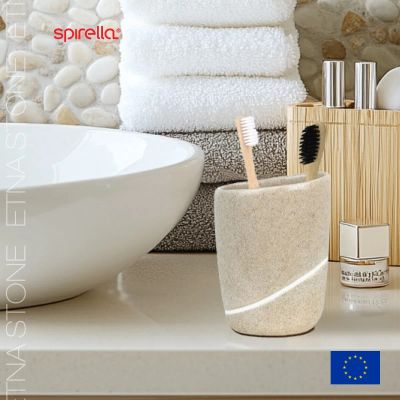 Лот: 24943452. Фото: 1. Стакан для зубных щеток Spirella... Аксессуары для ванной