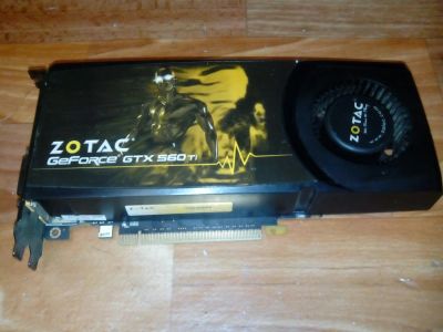 Лот: 9452442. Фото: 1. GTX 560ti 1024mb Zotac (Быстрее... Видеокарты